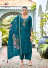 Hoor By Woodee Viscose Gadhwal Kurti With Bottom Dupatta 